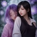 17草创始人叶青女士头像，短发干练，面带微笑，背景为草本植物园，专业亲和